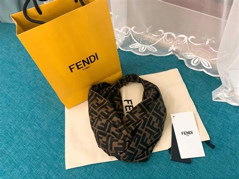 fendi hair accessories|fendi hair bands.